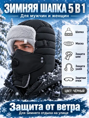 Зимняя шапка для сохранения тепла